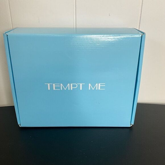 Tempt Me Womens Size Medium Swimwear Bikini Top & Bottoms Cobalt Blue New in Box - Picture 1 of 15